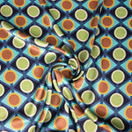 Cetim Spandex Geo Canard - Ribes y Casals