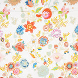 Cetim Estampado Manila Branco - Ribes y Casals