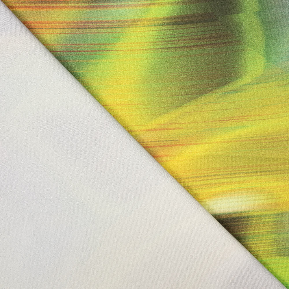 Cetim Spandex Desfocado Limão - Ribes y Casals