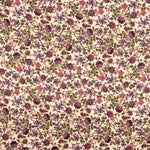 Cetim Pele de Pêssego Floral - Ribes y Casals