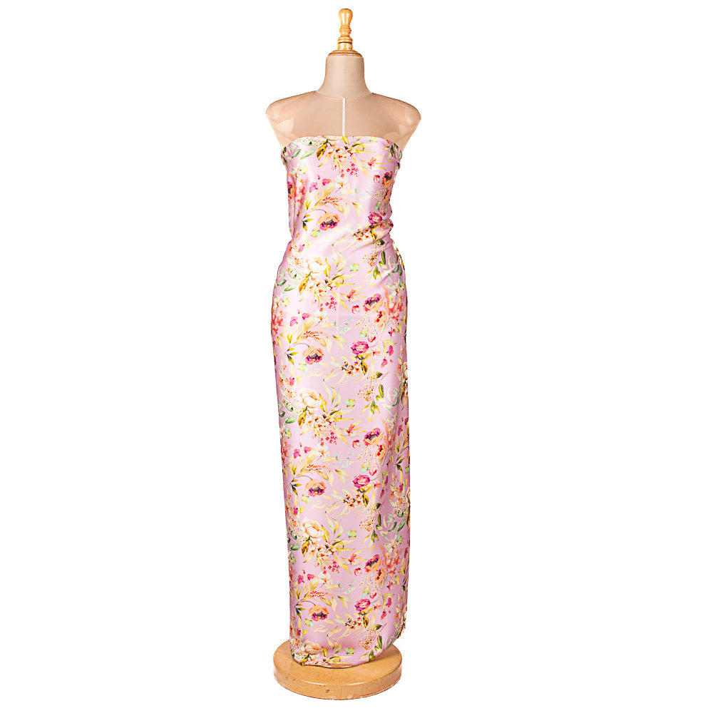 Cetim Seda Natural Cremona Magenta - Ribes y Casals