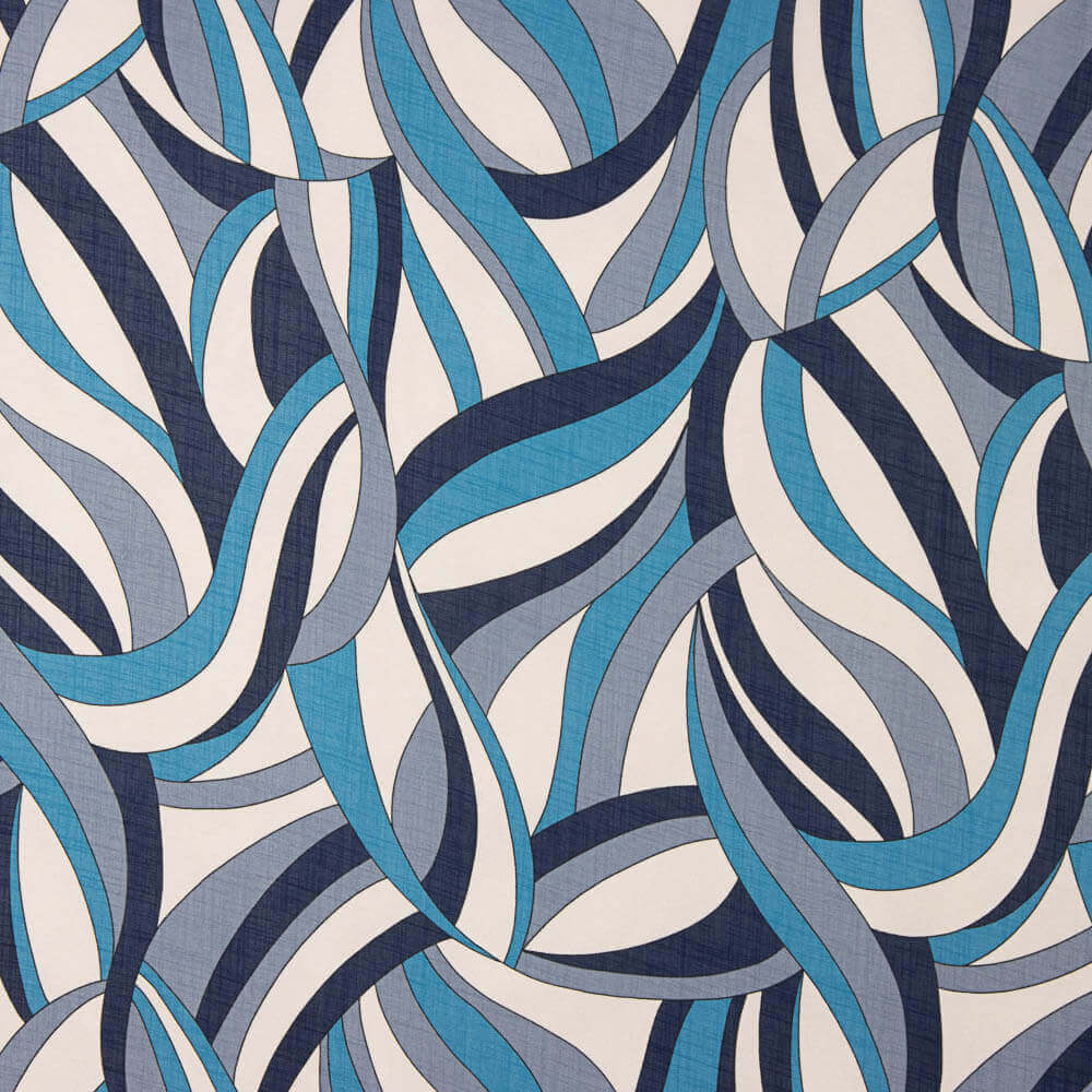 Georgette Fino Pucci Azul - Ribes y Casals