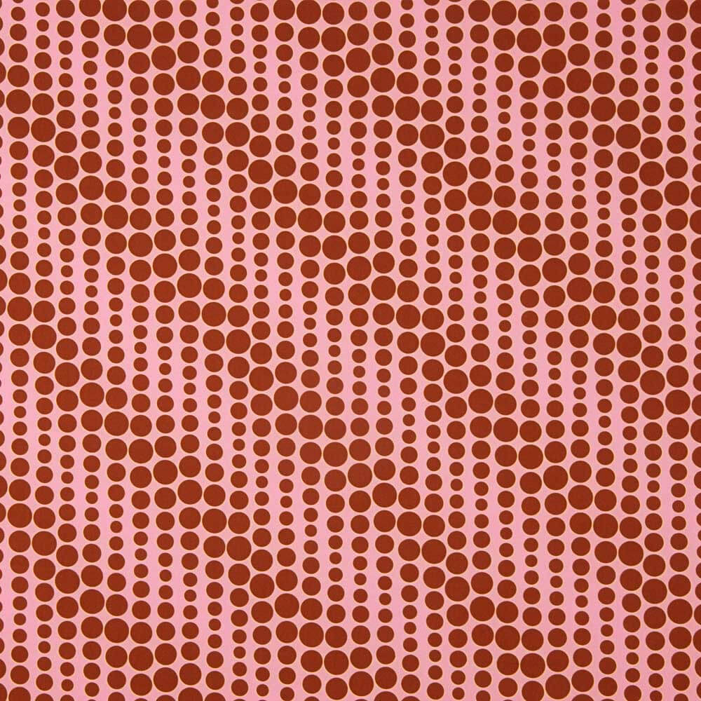 Poliéster Bolinhas Rosa - Ribes y Casals