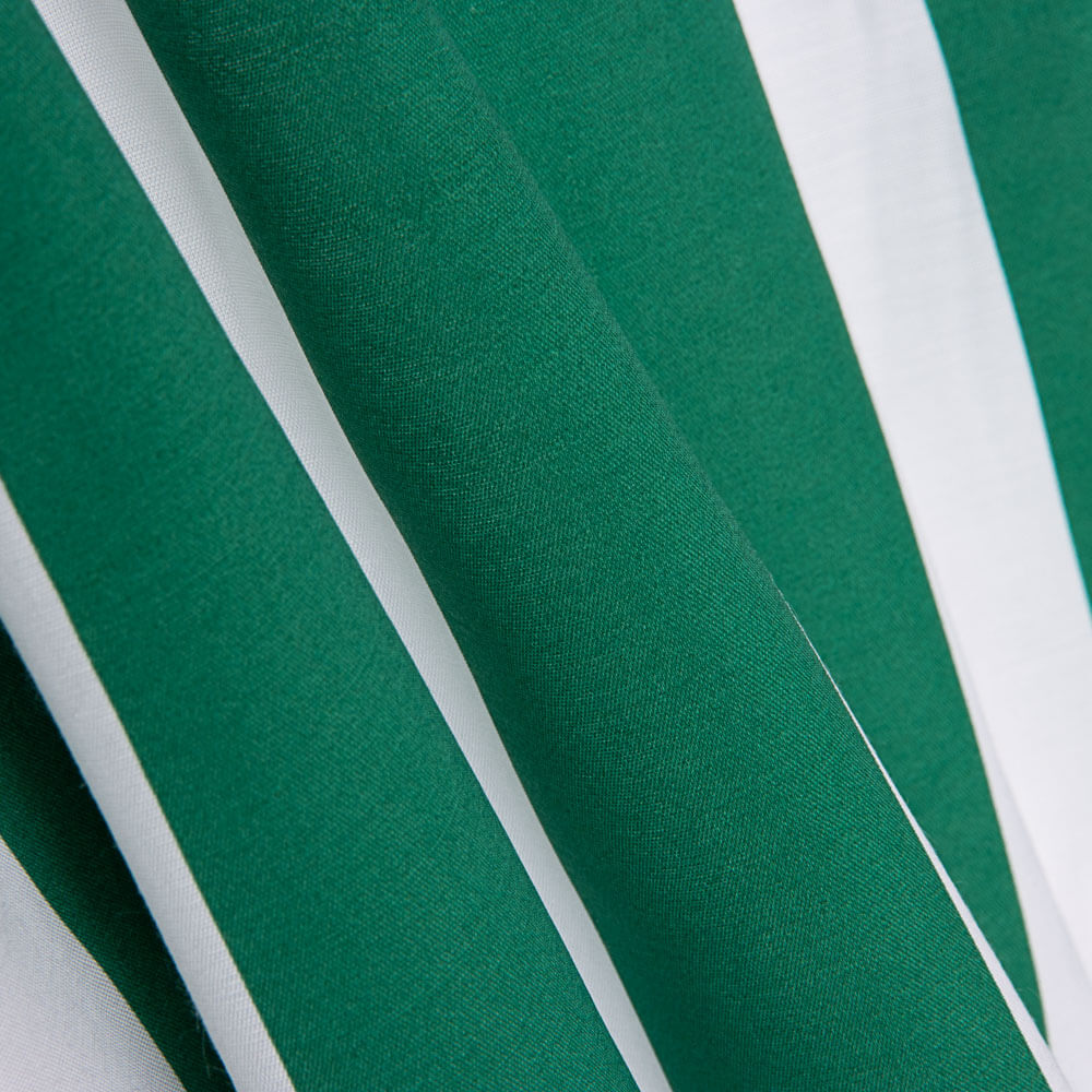 Sedeta Rayon Listras Verde Maxi - Ribes y Casals