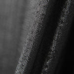 Seersucker Foil Printed Prata Preto - Ribes y Casals