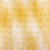 Seersucker Xadrez Mini Açafrão - Ribes y Casals