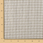 Seersucker Xadrez Mini Cinza Esverdeado - Ribes y Casals