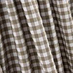 Seersucker Xadrez Mini Cinza Esverdeado - Ribes y Casals