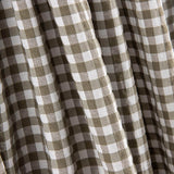 Seersucker Xadrez Mini Cinza Esverdeado - Ribes y Casals