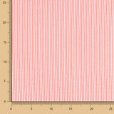 Seersucker Riscas Vichy Mini Tangerina - Ribes y Casals