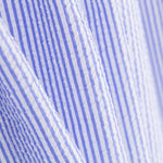 Tela Seersucker Rayas Azul - Ribes y Casals
