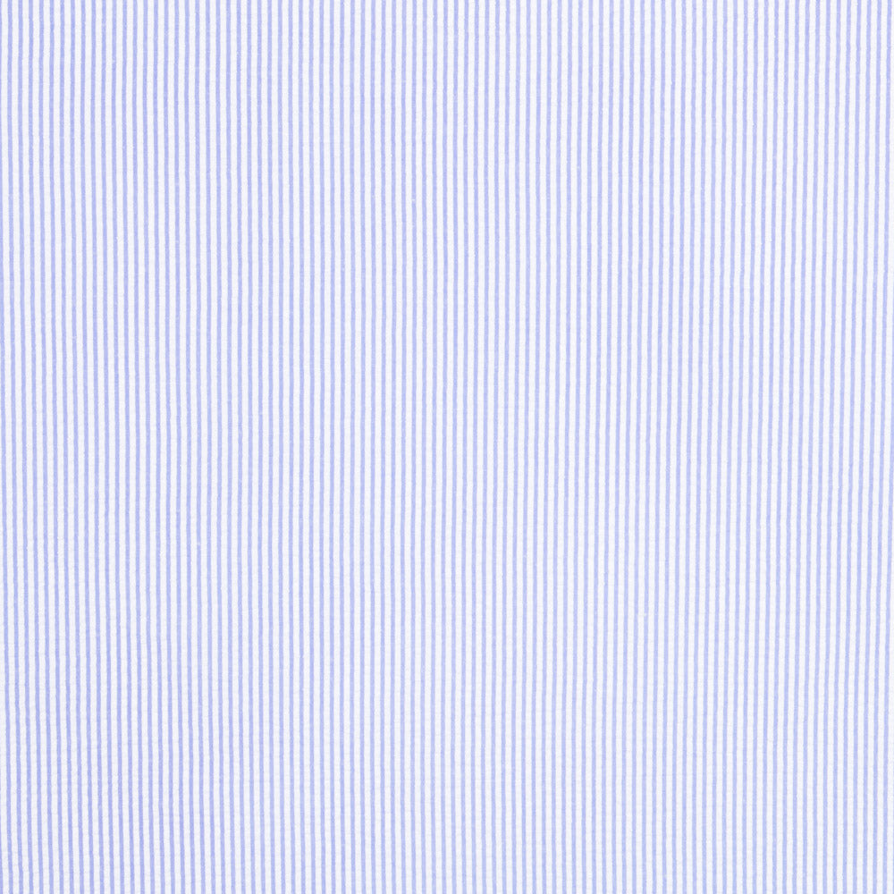 Tela Seersucker Rayas Azul - Ribes y Casals