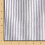 Tela Seersucker Rayas Marengo - Ribes y Casals