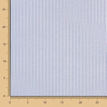 Tela Seersucker Rayas Marino - Ribes y Casals
