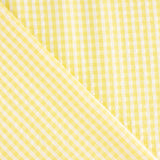 Seersucker Tencel Quadrados Mini Amarelo - Ribes y Casals