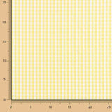 Seersucker Tencel Quadrados Mini Amarelo - Ribes y Casals