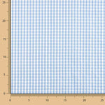 Seersucker Tencel Quadrados Mini Azul - Ribes y Casals