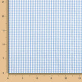 Seersucker Tencel Quadrados Mini Azul - Ribes y Casals