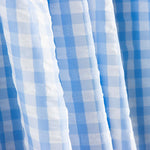 Seersucker Tencel Quadrados Maxi Azul - Ribes y Casals