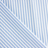 Seersucker Tencel Listras Azuis - Ribes y Casals