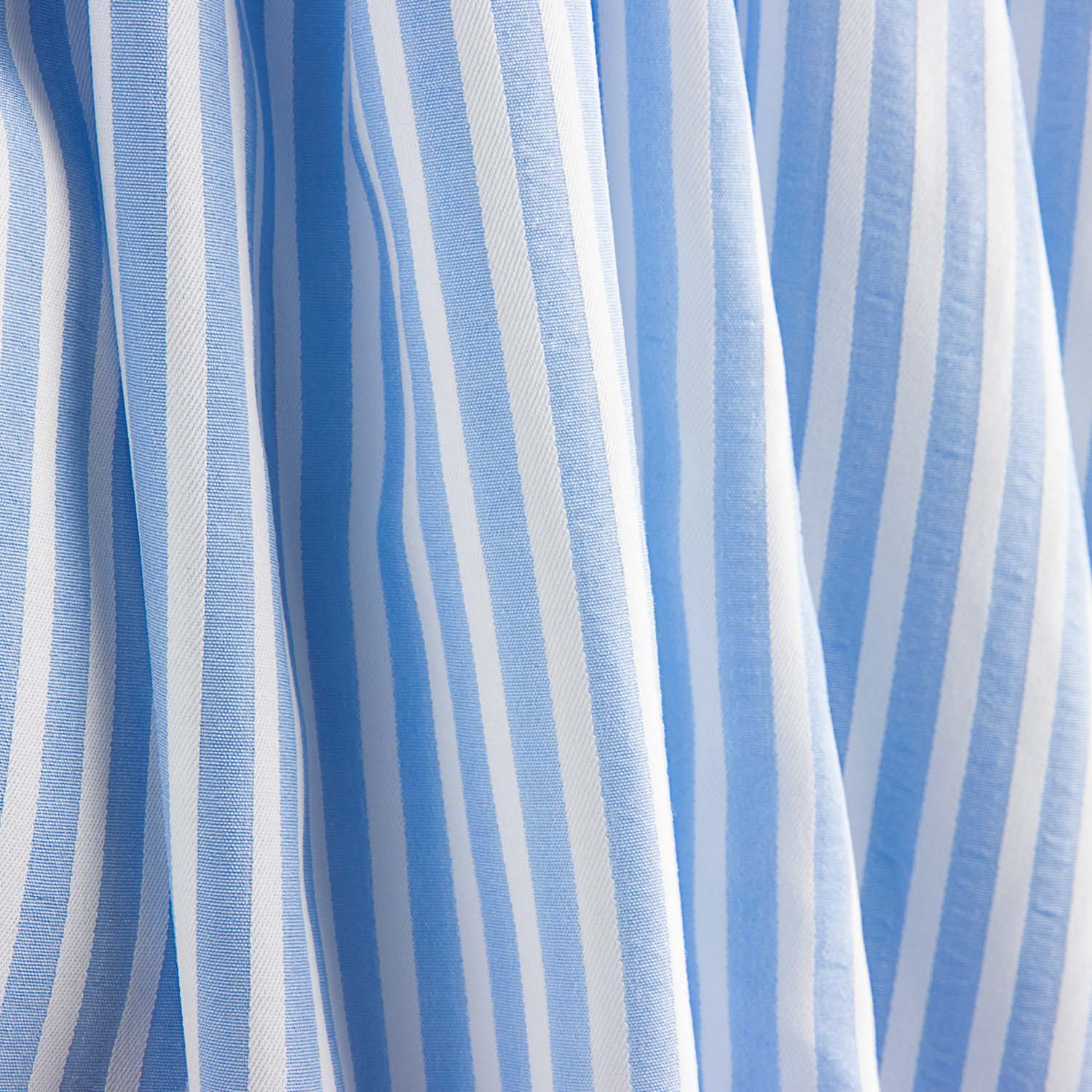 Seersucker Tencel Listras Azuis - Ribes y Casals