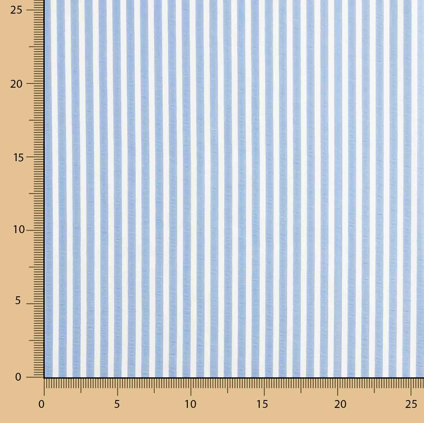 Seersucker Tencel Listras Azuis - Ribes y Casals