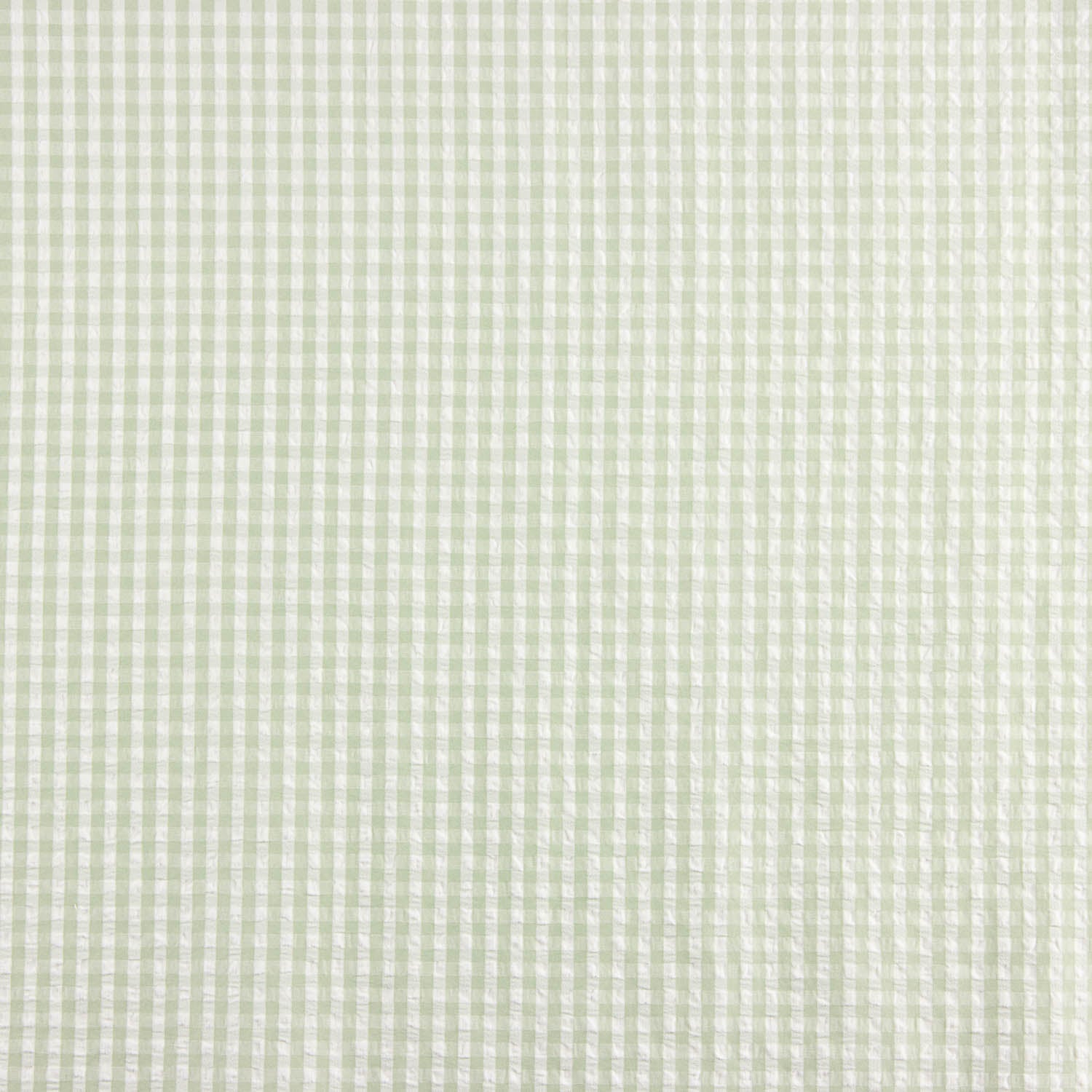 Seersucker Tencel Quadrados Mini Verde - Ribes y Casals