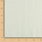 Seersucker Tencel Quadrados Mini Verde - Ribes y Casals