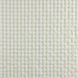 Seersucker Tencel Quadrados Maxi Verde - Ribes y Casals