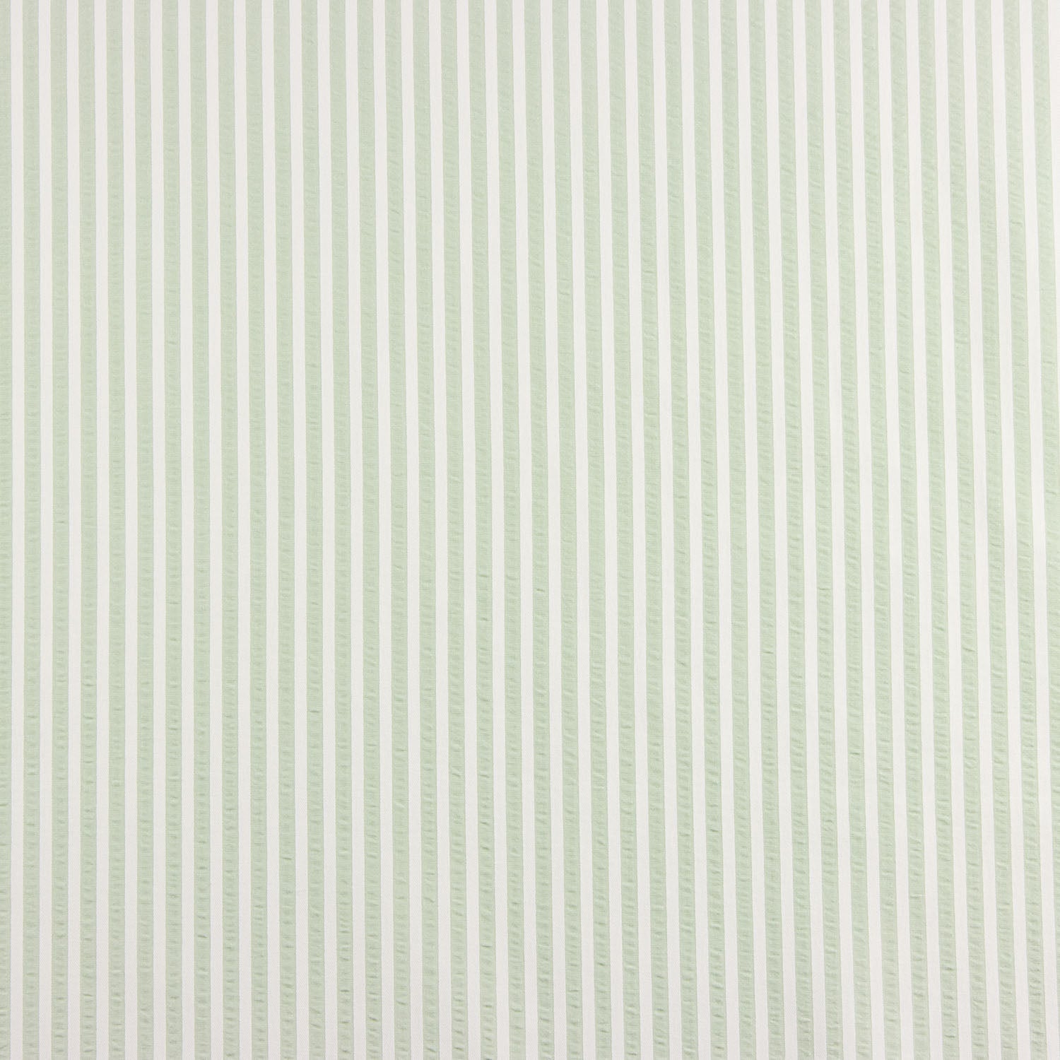 Seersucker Tencel Listras Verdes - Ribes y Casals