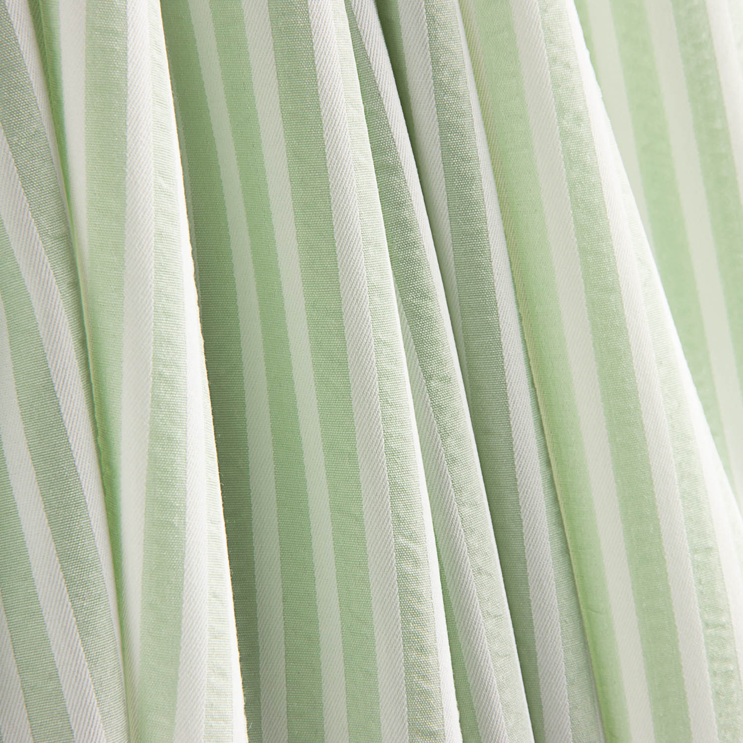 Seersucker Tencel Listras Verdes - Ribes y Casals
