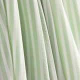 Seersucker Tencel Listras Verdes - Ribes y Casals