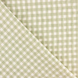 Algodão Seersucker Xadrez Verde Anis - Ribes y Casals