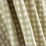 Algodão Seersucker Xadrez Verde Anis - Ribes y Casals