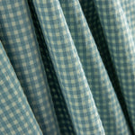 Algodão Seersucker Xadrez Mini Verde Água - Ribes y Casals