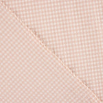 Algodão Seersucker Xadrez Mini Rosa - Ribes y Casals