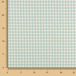 Algodón Seersucker Cuadro Verde Plomo - Ribes y Casals