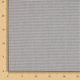 Algodón Seersucker Cuadro Mini Negro - Ribes y Casals