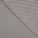 Algodón Seersucker Cuadro Mini Negro - Ribes y Casals