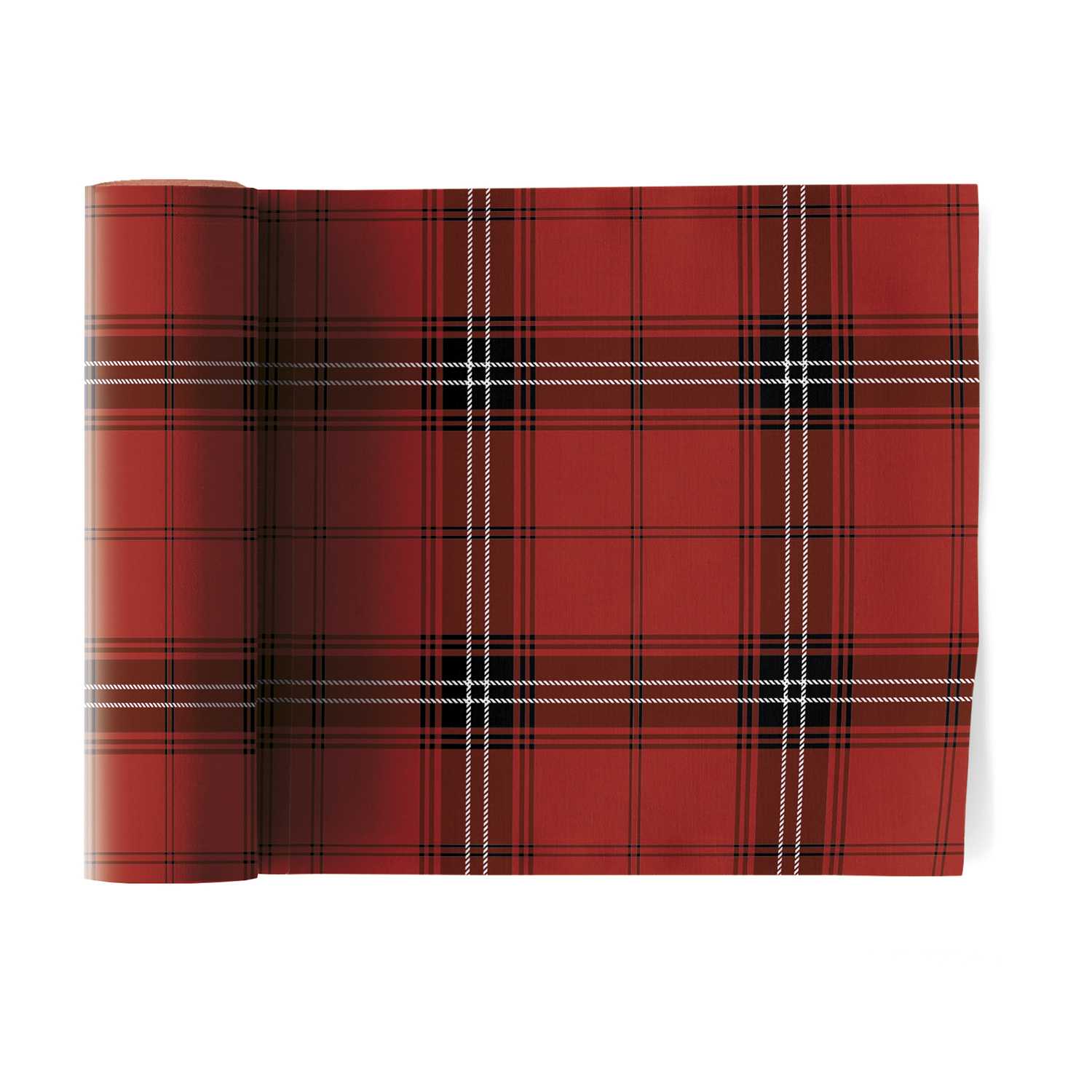 Guardanapos de Natal Tartan 20x20cm 12uds - Ribes y Casals