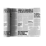 Guardanapos Jornal 20x20cm 12uds - Ribes y Casals