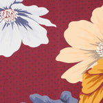 Tecido Spandex Floral Preto - Ribes y Casals