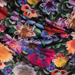 Tecido Stertch Palmeiras Azul - Ribes y Casals