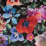 Tecido Stertch Palmeiras Azul - Ribes y Casals