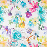 Tecido Stertch Palmeiras Azul - Ribes y Casals