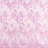 Tafetá Jacquard Flores Rosa - Ribes y Casals