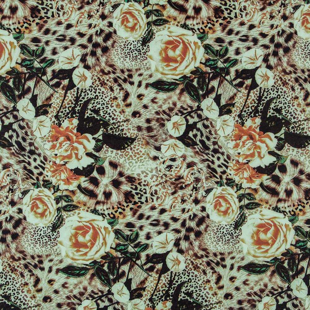 Tela Tafeta Liberty Verde - Ribes y Casals