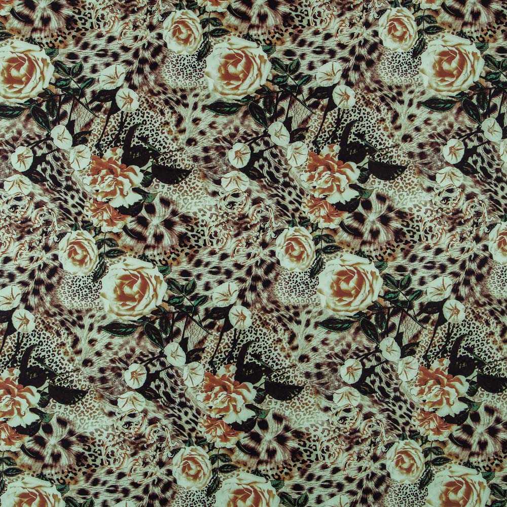 Tela Tafeta Liberty Verde - Ribes y Casals