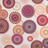 Tecido Estofamento Algodão Mandala Pedra - Ribes y Casals