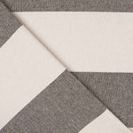 Tecido Estofamento Algodão Riscas Preto - Ribes y Casals